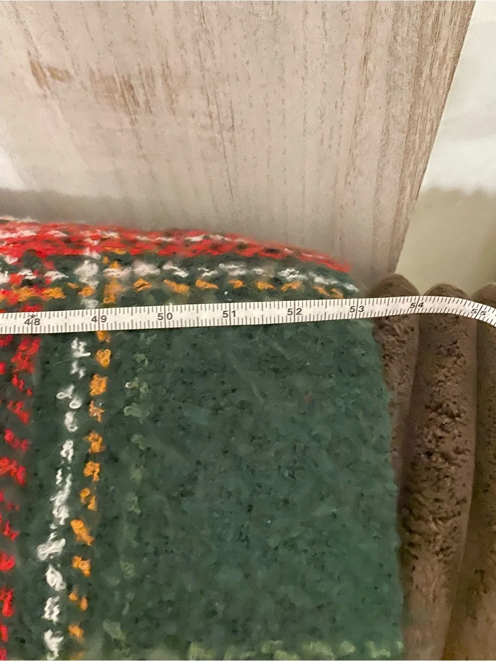 Plaid holiday Throw blanket-very soft